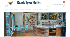 Desktop Screenshot of beachtymequilts.com